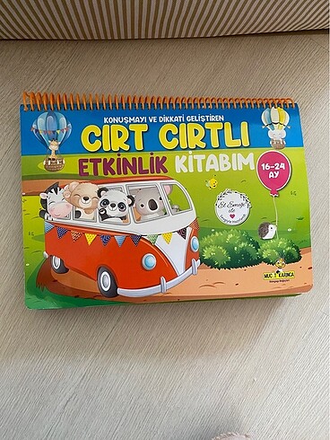 Cırtlı eğitici kitap