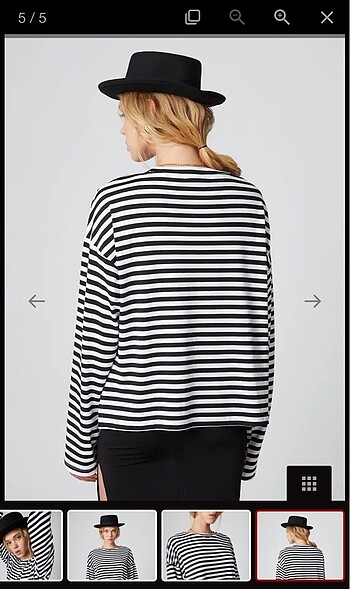 s Beden Uzun kollu oversize t-shirt