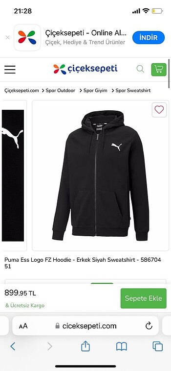 Puma Erkek Hırka