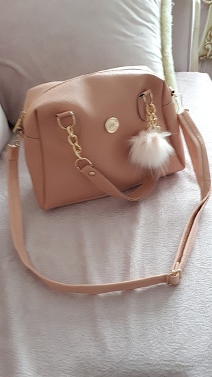 pudra pembe çanta 