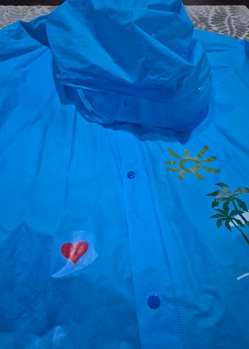 Mavi yagmurluk - Görsel 6