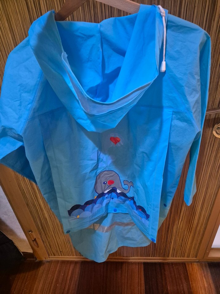 Mavi yagmurluk - Görsel 2