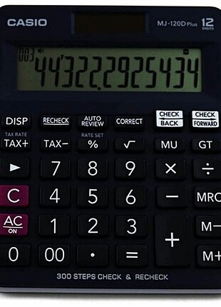  Casio hesap makinasi