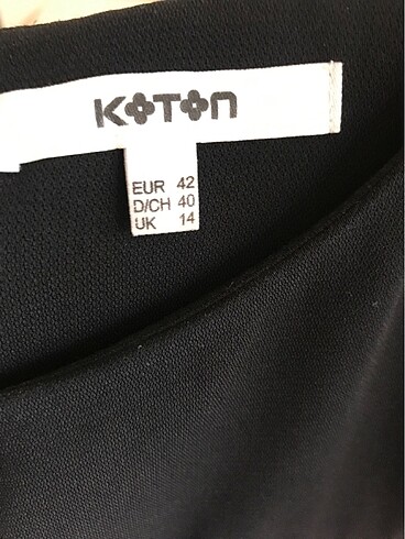 42 Beden Koton elbise