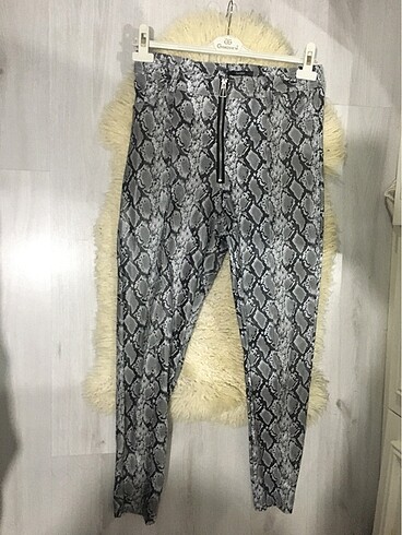 Bershka deri pantolon