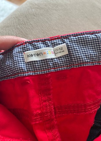 LC Waikiki Kırmızı Erkek cocuk bermuda şort