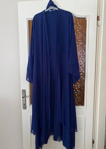 Lacivert Abaya - Görsel 3