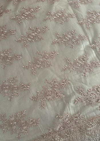 Nakışlı Pembe Yatak Örtüsü - Görsel 4