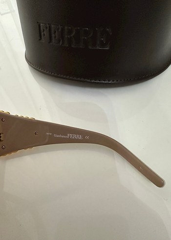 FERRE Klasik Bej Kadın Güneş Gözlüğü - Görsel 3