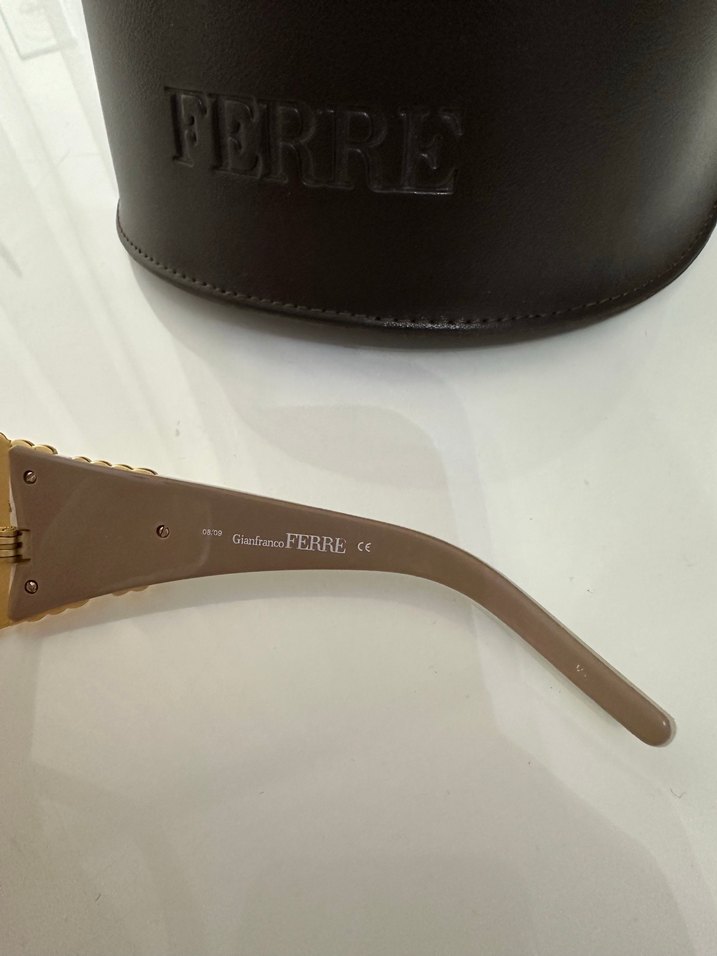 FERRE Klasik Bej Kadın Güneş Gözlüğü - Görsel 3