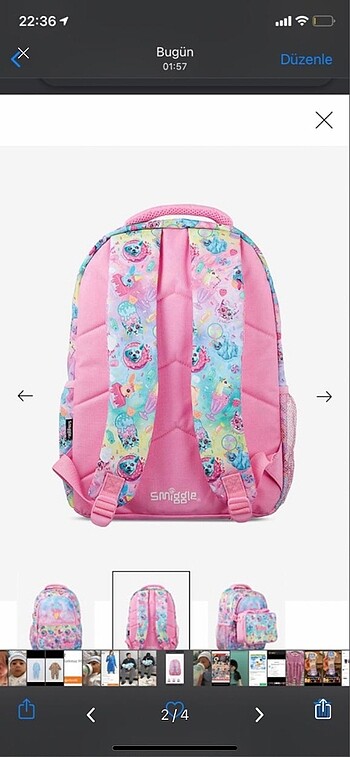  Smiggle çanta