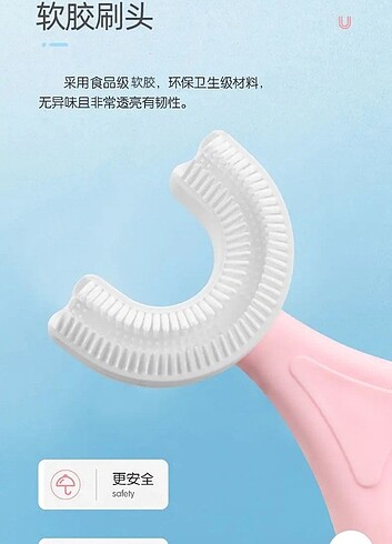 Bebek çocuk diş kaşıyıcı dış fırçası  - Görsel 2