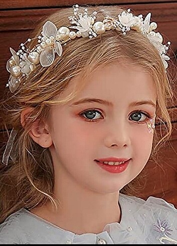 Özel gün düğün tacı saç aksesuarı hairband  - Görsel 2