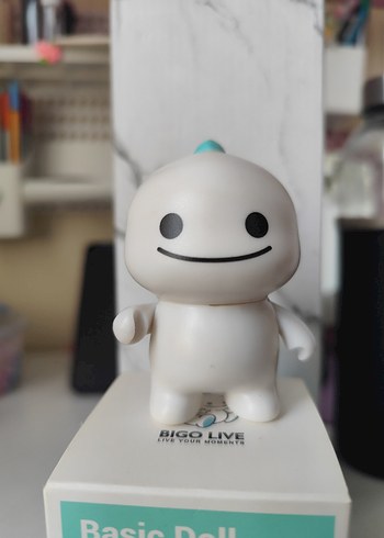 BIGO LIVE Basic Doll Beyaz Figür - Görsel 2