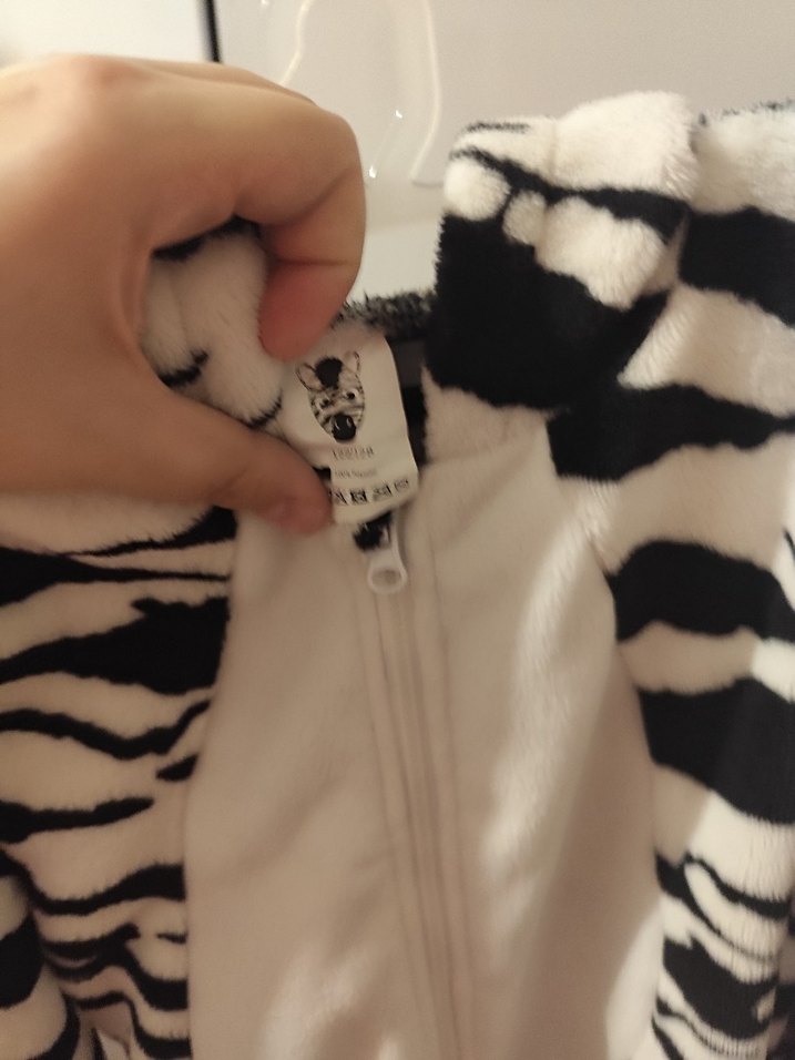 Zebra çoçuk uyku tulum - Görsel 5