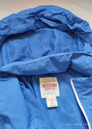 erkek Mavi Uzun Kollu Yağmurluk - Görsel 2