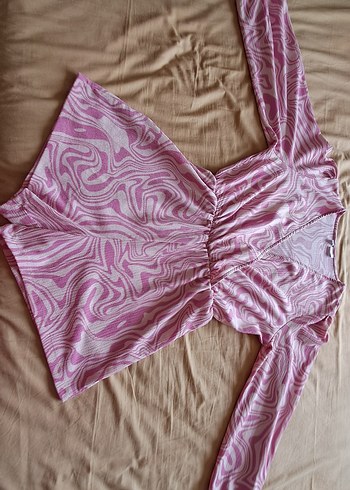 Pembe Batik Desenli #SALOPET TULUM - Görsel 3