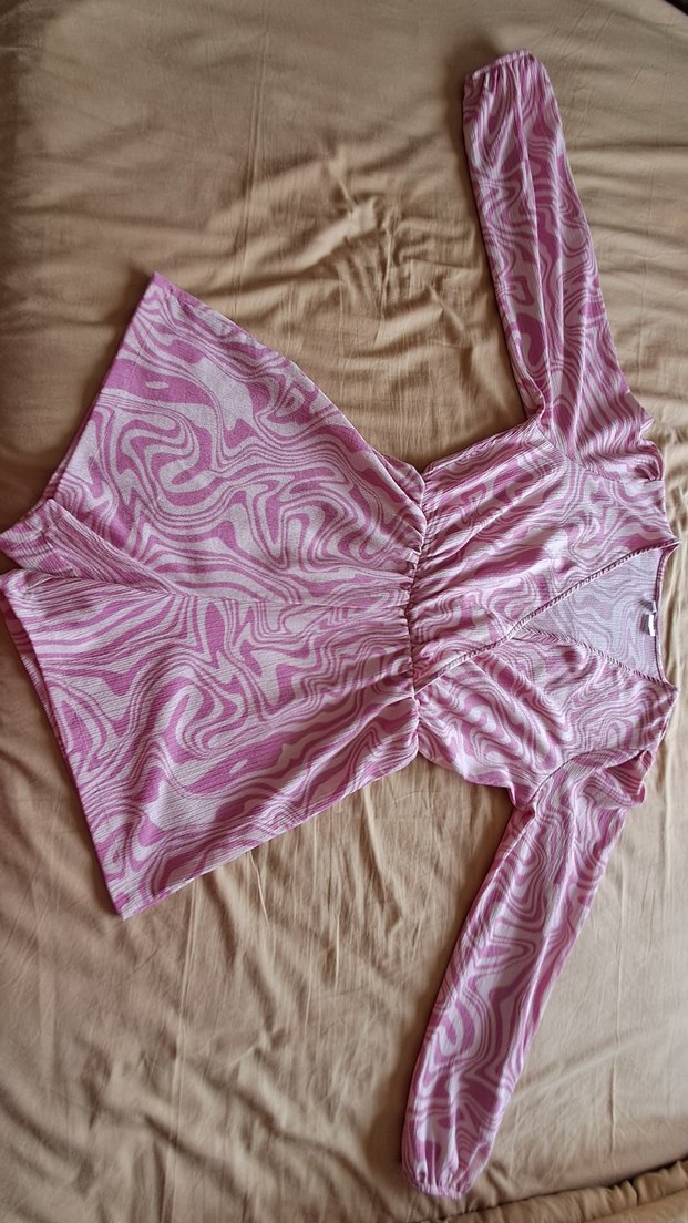 Pembe Batik Desenli #SALOPET TULUM - Görsel 3