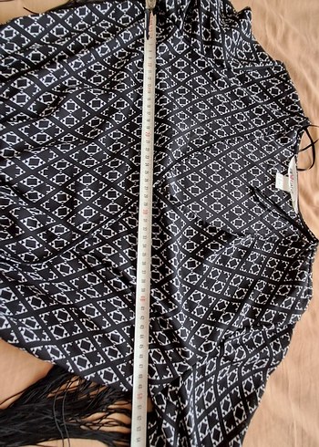 Püsküllü Uzun Kollu Bohem #tulum - Görsel 7