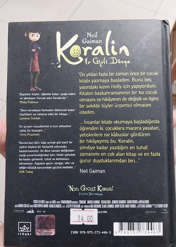  Neil Gaiman - Koraline ve Gizli Dünya