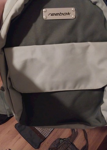 Reebok Gri Baskılı Erkek Omuz Çantası