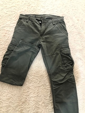 H&M kargo cepli pantalon