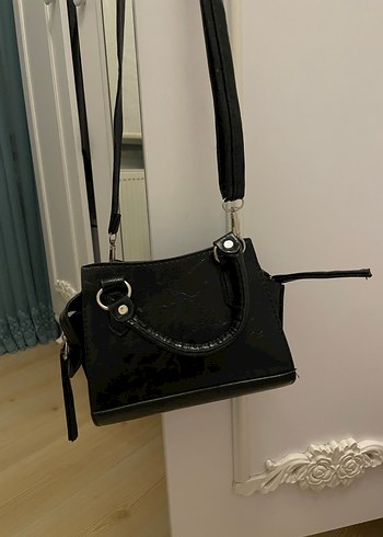 Siyah Deri  Çanta - Görsel 2