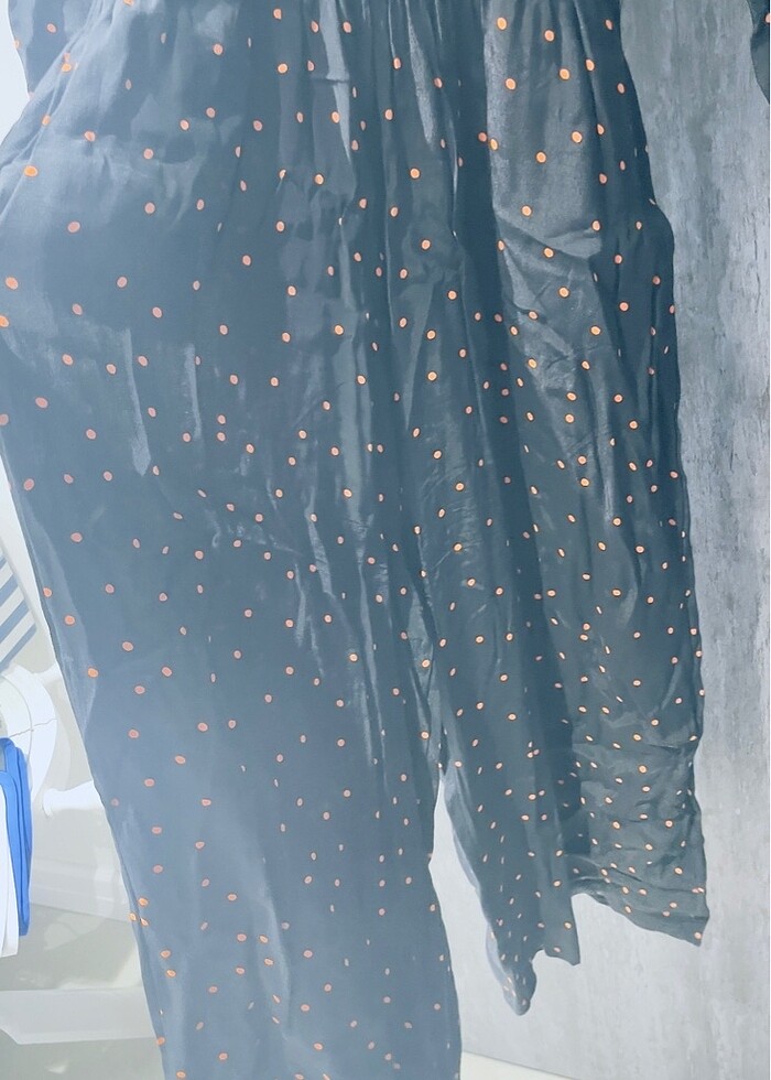 Siyah tulum diz altı midi - Görsel 2