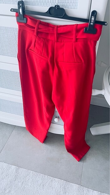 Diğer Yüksek bel kumaş pantalon