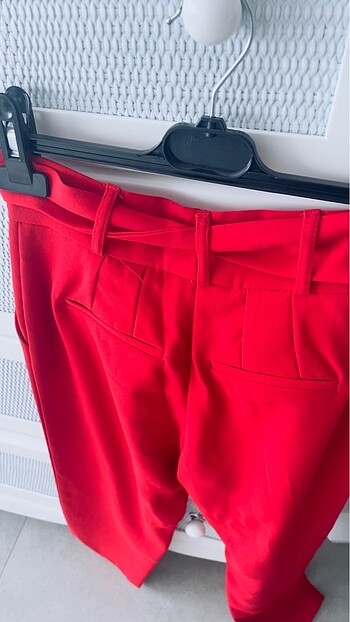 s Beden Yüksek bel kumaş pantalon
