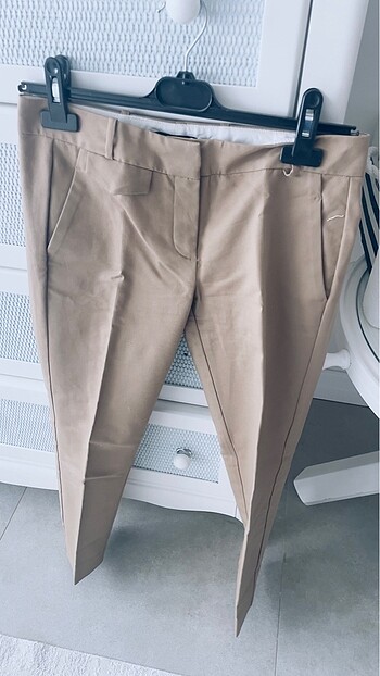 Çok çok iyi durumda düşük bek kumaş pantalon