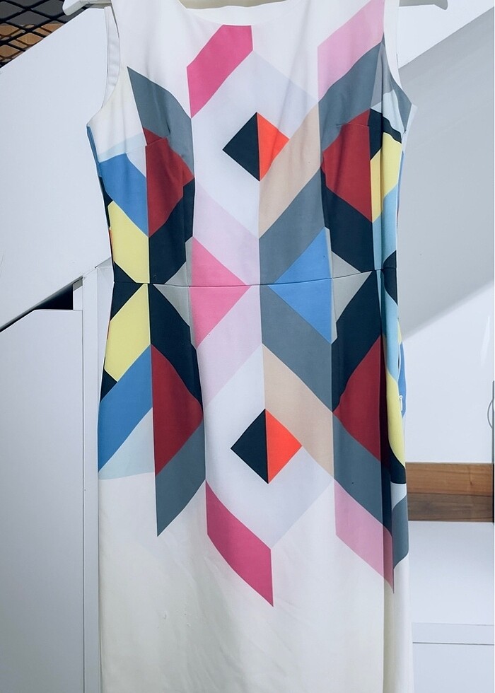 Yazlık kumaş elbise - Görsel 2