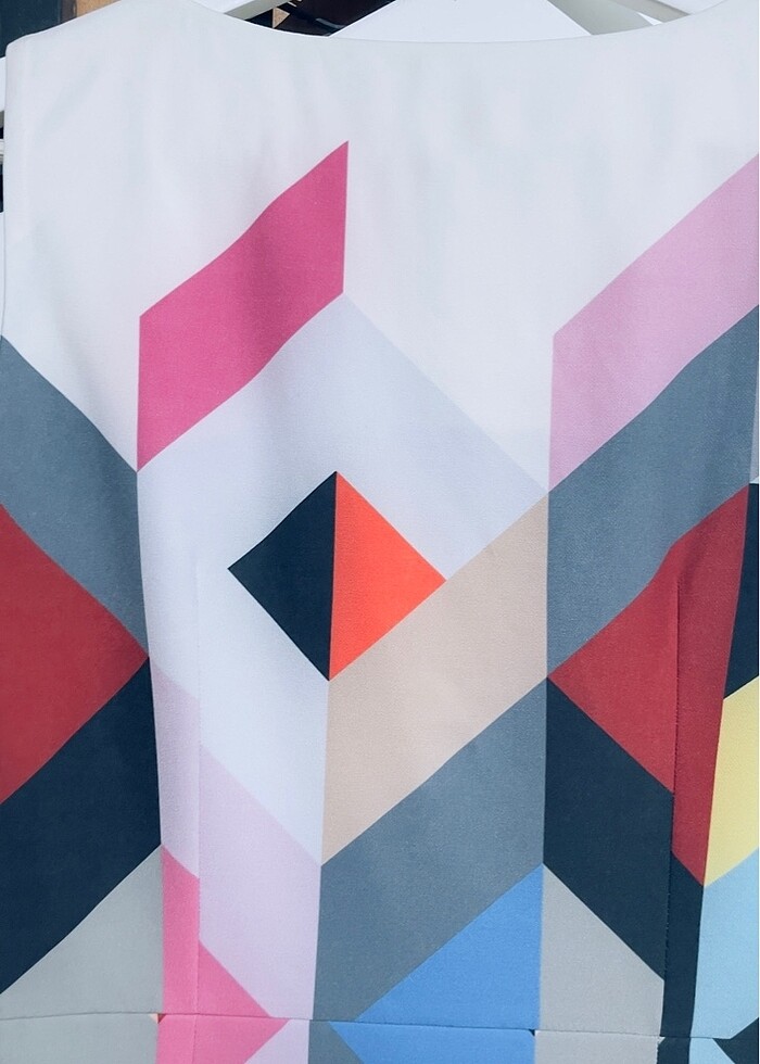 Yazlık kumaş elbise - Görsel 4