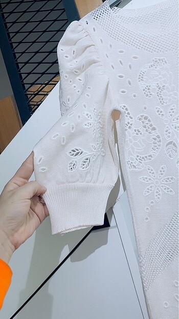 Toz pembe Delikli elbise yeni kullanılandı - Görsel 5