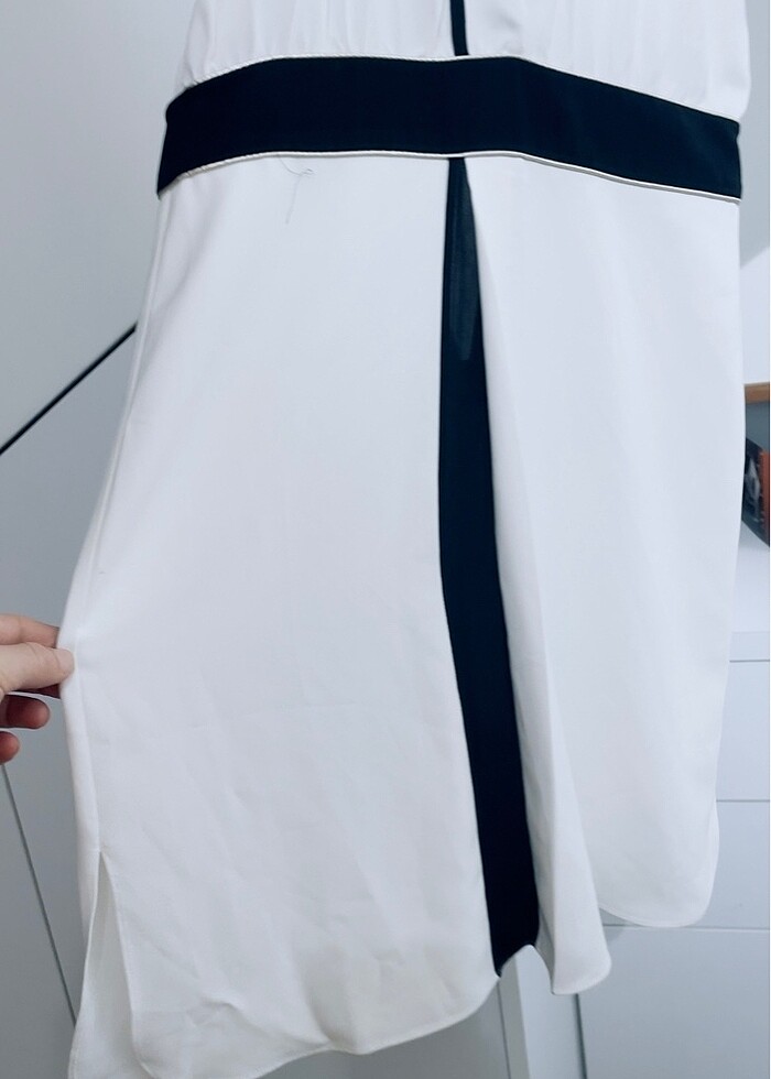 Beyaz elbise bir kere kullanıldı - Görsel 2