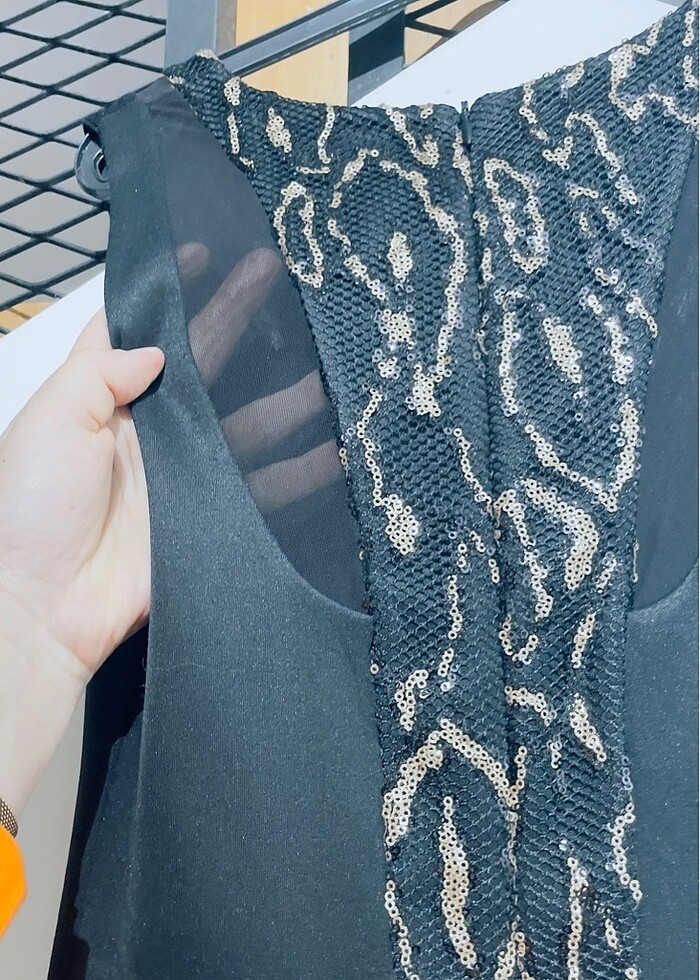 Abiye tarzı elbise yeni etiketli - Görsel 5