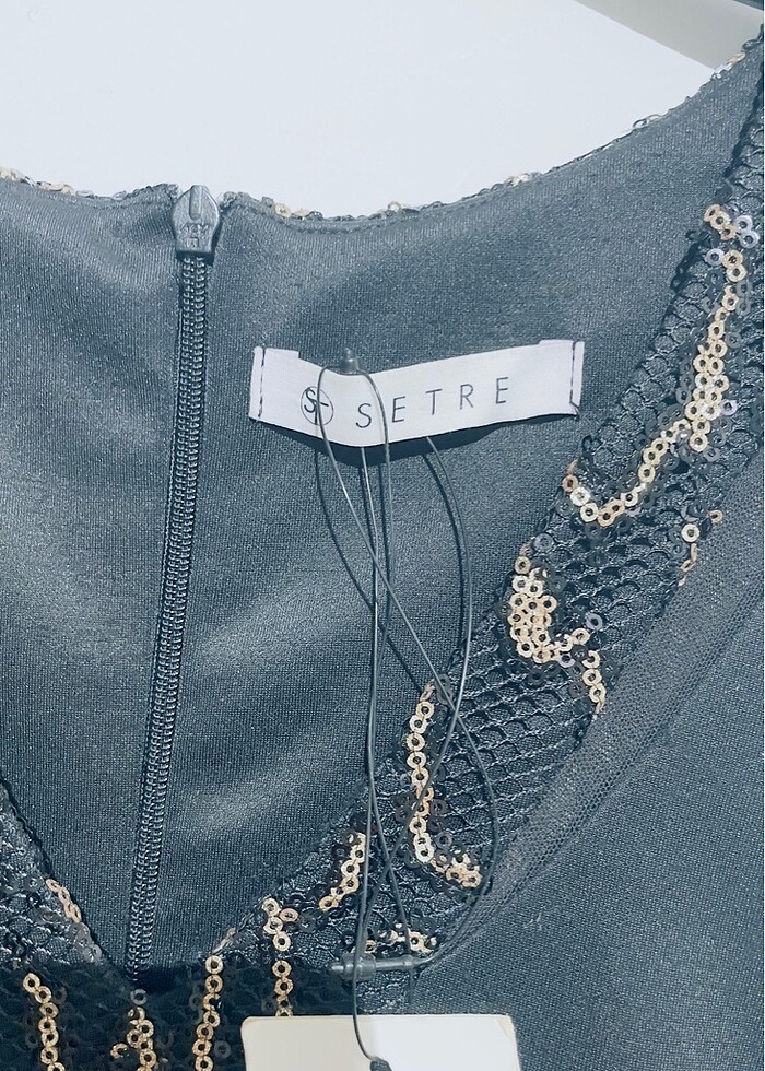 Abiye tarzı elbise yeni etiketli - Görsel 2