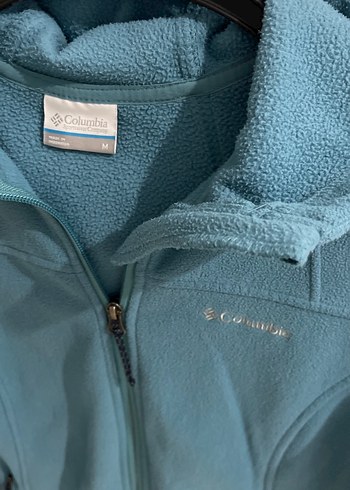 Columabia Kapüşonlu Fermuarlı Polar - Görsel 2
