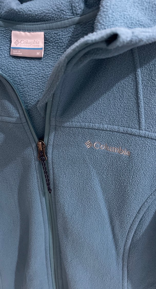 Columabia Kapüşonlu Fermuarlı Polar - Görsel 3