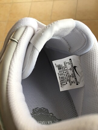 41 Beden beyaz Renk Nike Air Force Orijinal