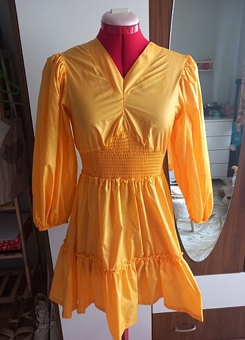 Trendyol & Milla Paraşüt kumaş yazlık elbise 