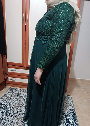 Diğer Yeşil puanlı elbise