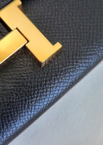 Beden siyah Renk Hermes Hakiki Deri Cüzdan