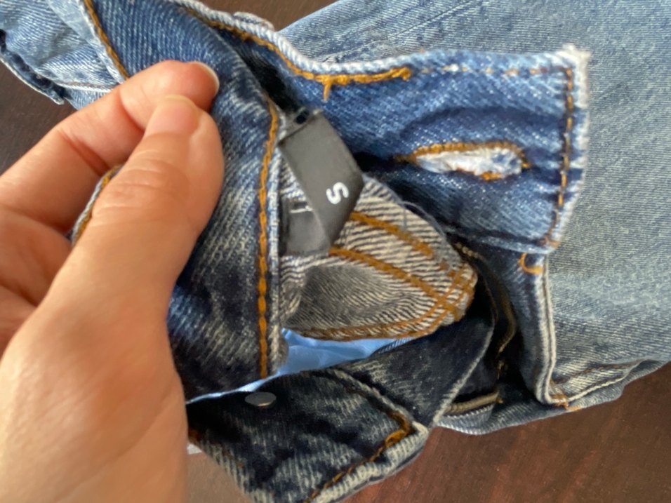 Mom jean Bol Kesim Kadın Kot Pantolon - Görsel 3