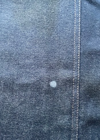 Lacivert Uzun Denim Kadın Etek - Görsel 2