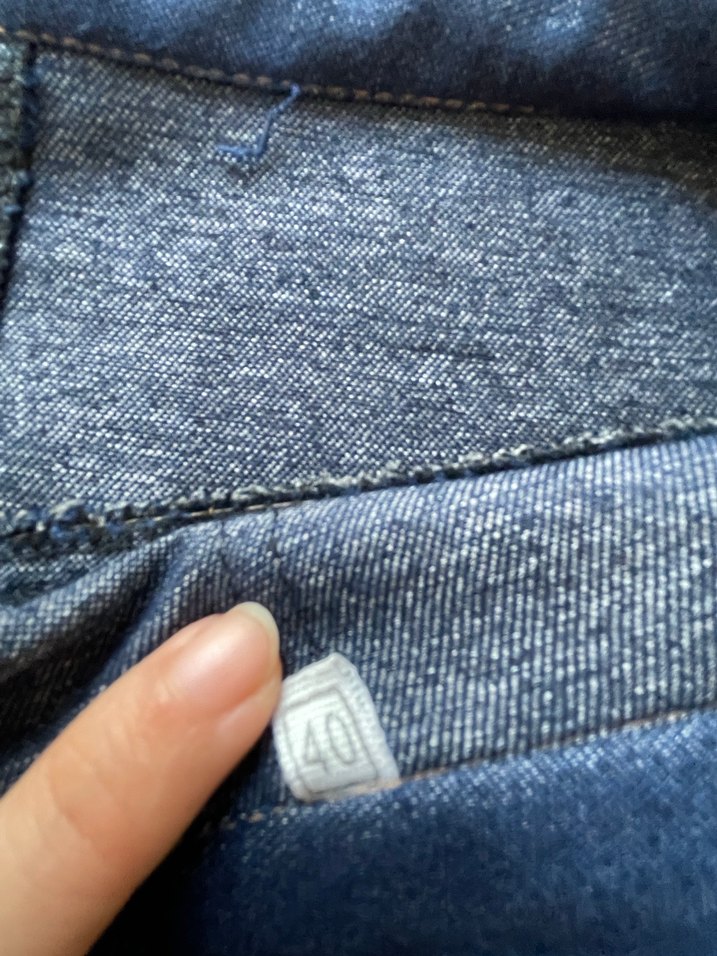 Lacivert Uzun Denim Kadın Etek - Görsel 3