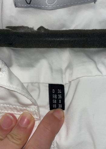 Düğmeli Beyaz Kadın Ceket - Görsel 5