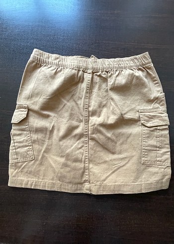 Bej kahve Keten Etek Rahat Kesim - Görsel 2