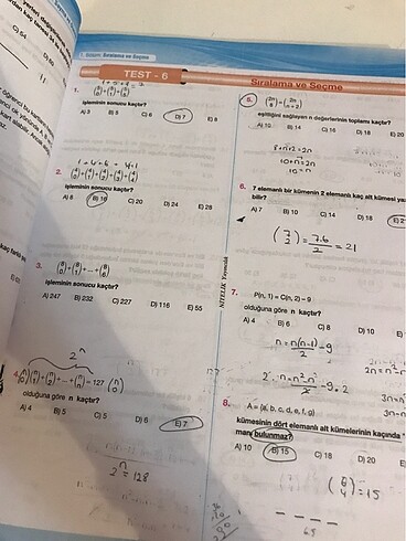  Beden Nitelik Yayınları Matematik