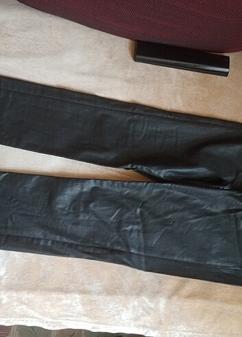 36 Beden siyah Renk Mum pantolon 